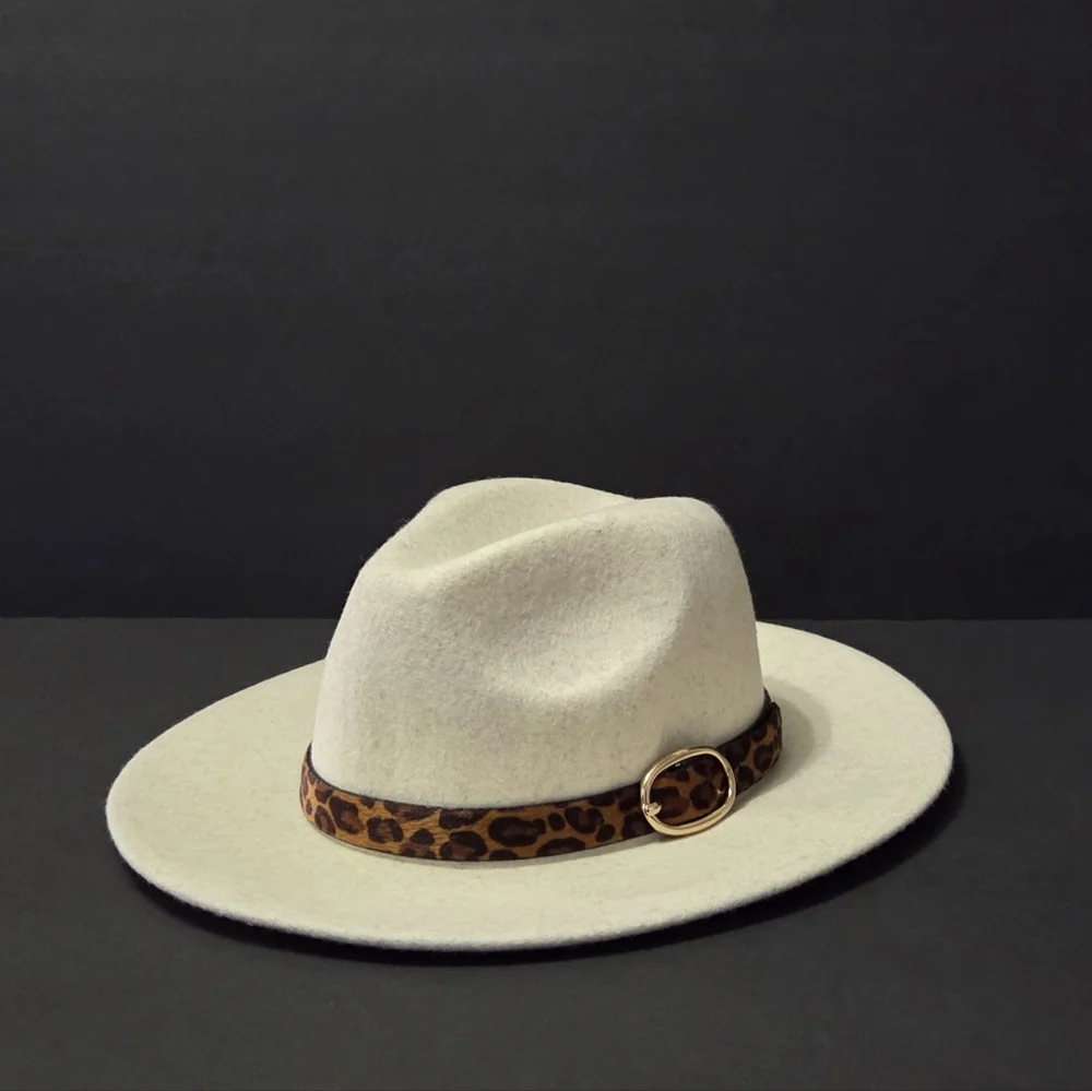 Altar'd State Leopard Belted Wool Hat - Picture 16 of 16